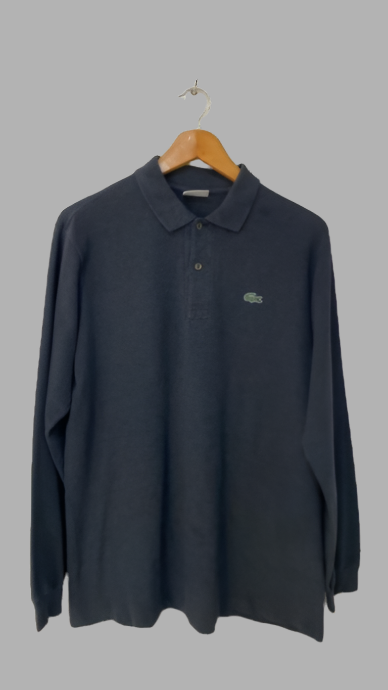 Polo LACOSTE manche longue Taille L Spot-Chic