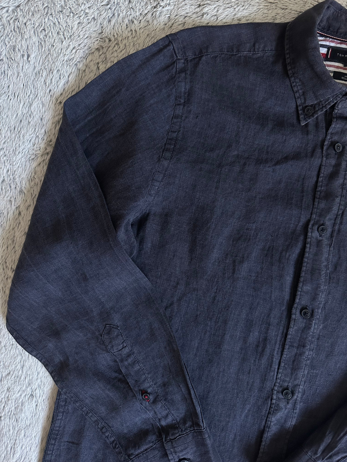 Chemise TOMMY HILFIGER en lin Taille L