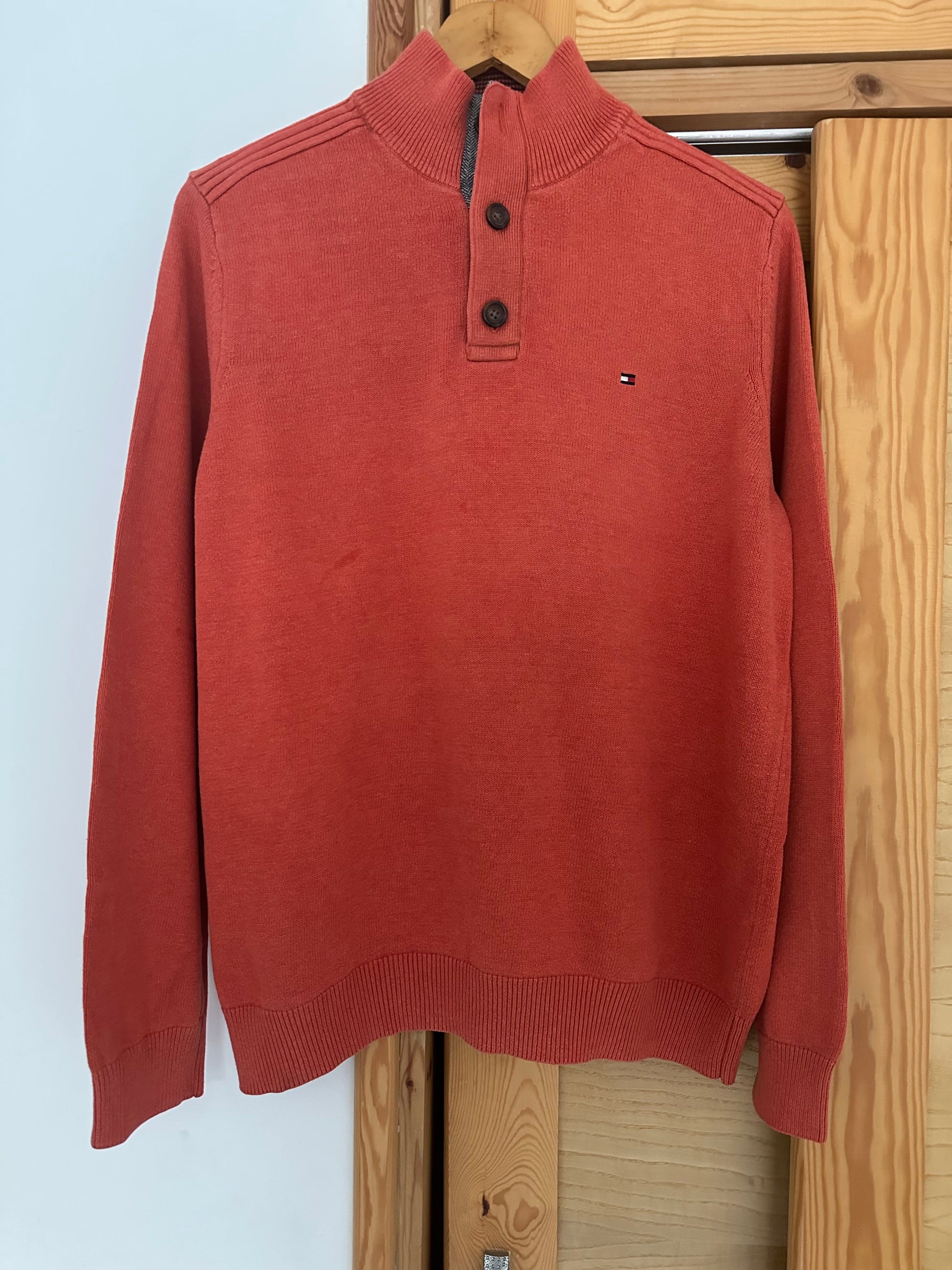 Pull demi boutonné TOMMY HILFIGER Taille M Spot-Chic