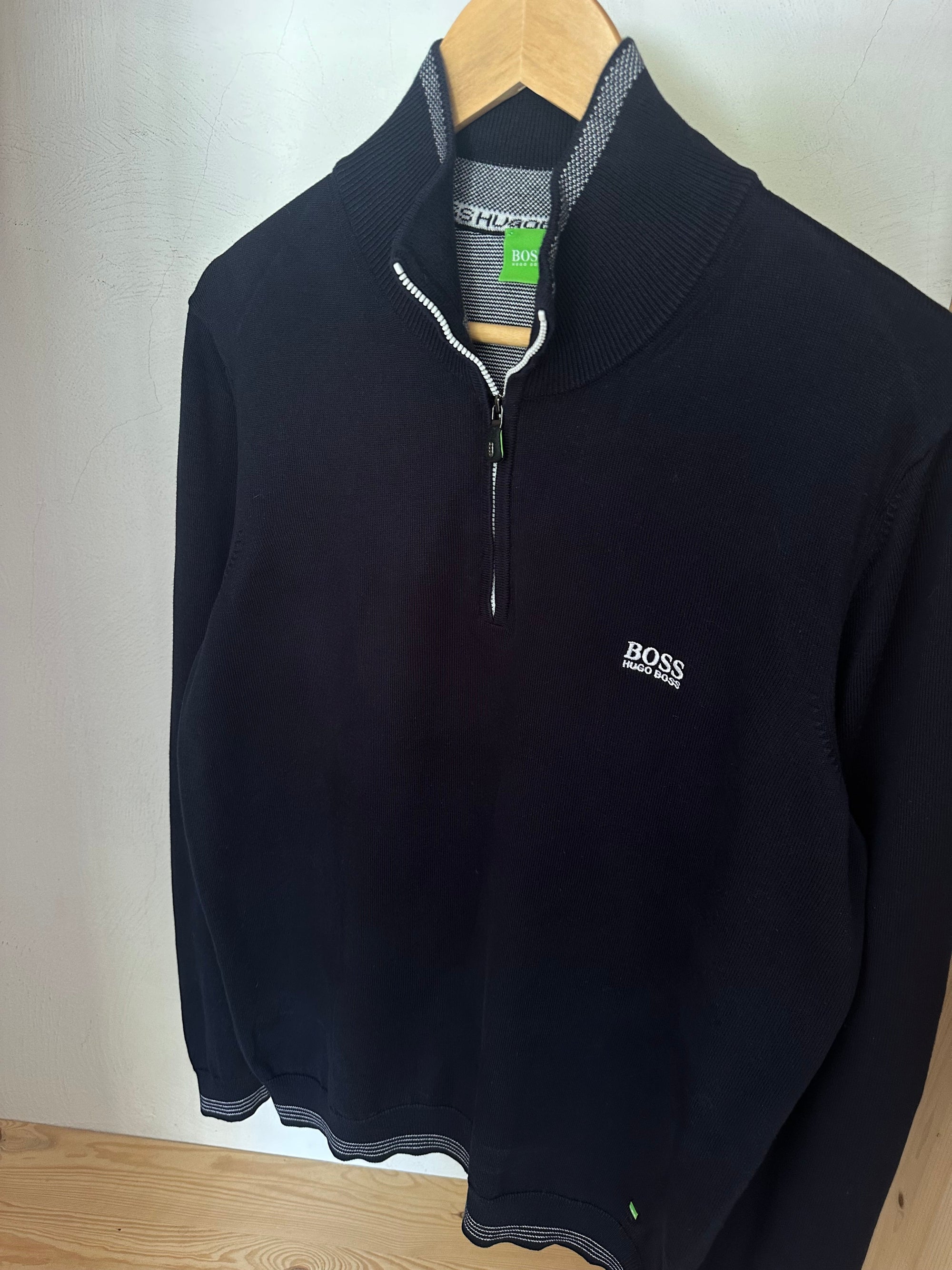 Pull demi zippé HUGO BOSS Taille L Spot-Chic