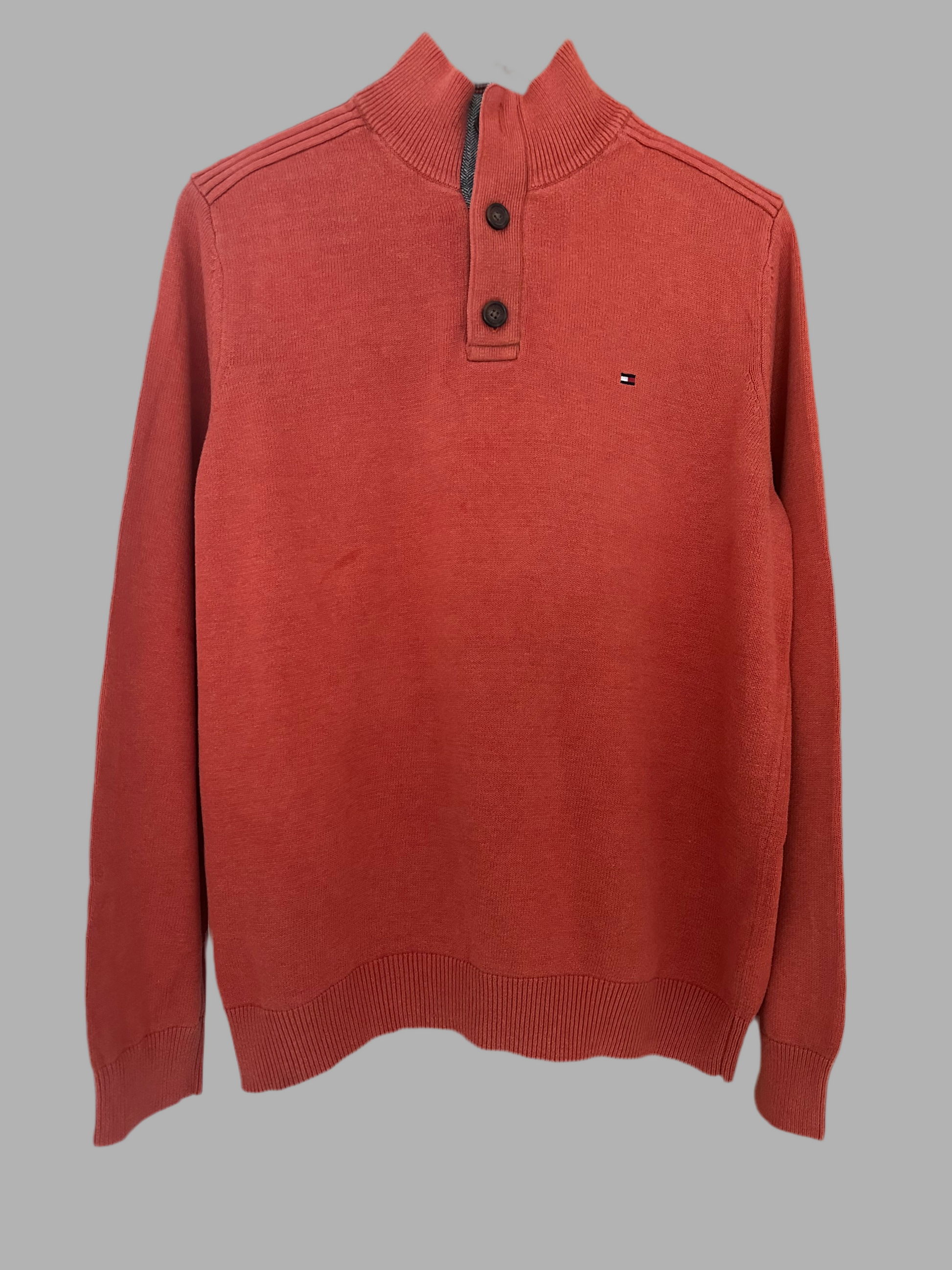 Pull demi boutonné TOMMY HILFIGER Taille M Spot-Chic