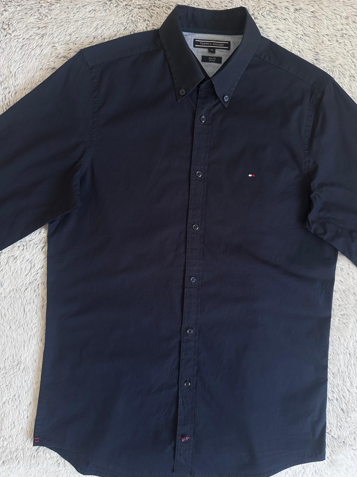Chemise Tommy Hilfiger Taille M  Slim Fit Stretch Spot-Chic