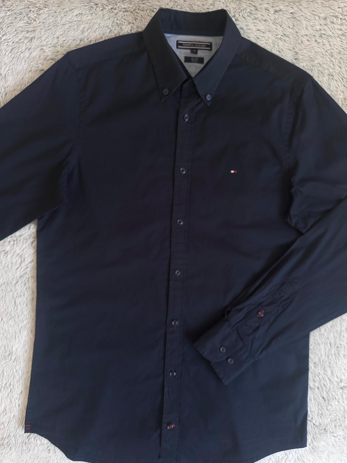 Chemise Tommy Hilfiger Taille M  Slim Fit Stretch Spot-Chic