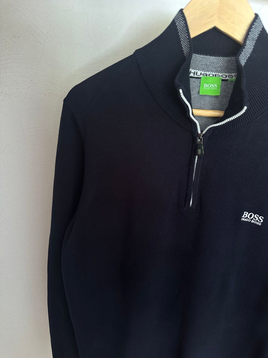 Pull demi zippé HUGO BOSS Taille L Spot-Chic