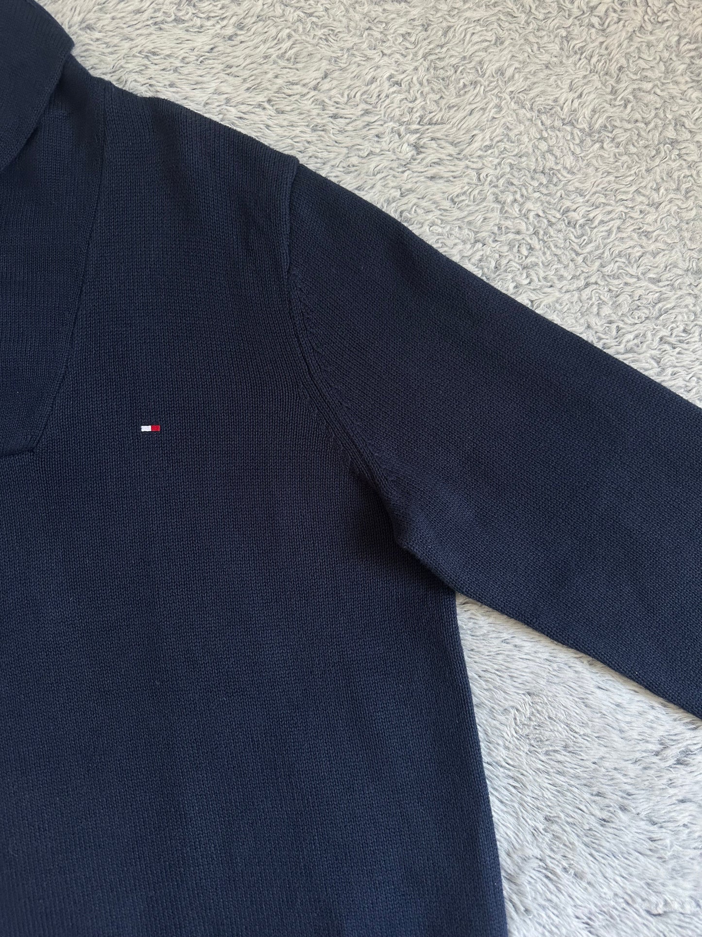 Pull demi boutonné TOMMY HILFIGER Taille M/L Spot-Chic