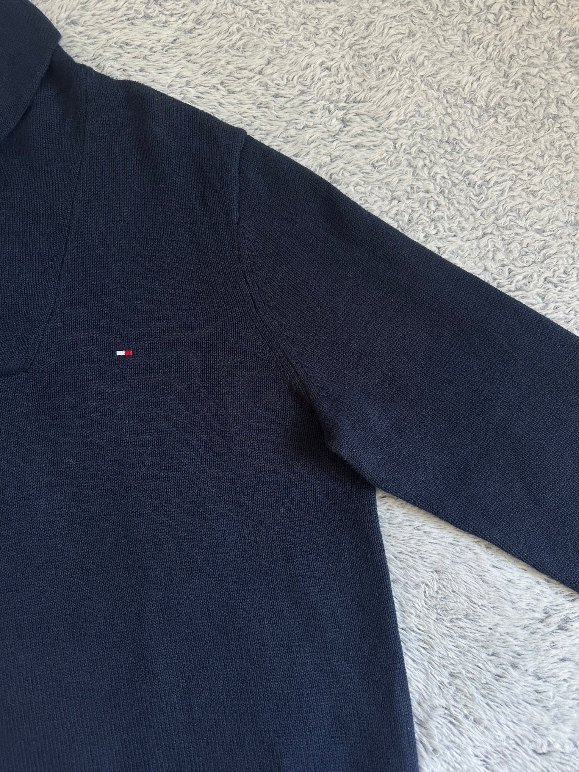 Pull demi boutonné TOMMY HILFIGER Taille M/L Spot-Chic
