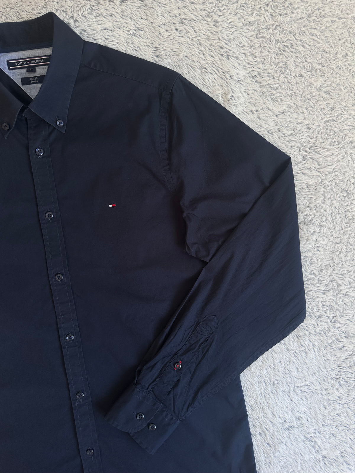 Chemise Tommy Hilfiger Taille M  Slim Fit Stretch Spot-Chic
