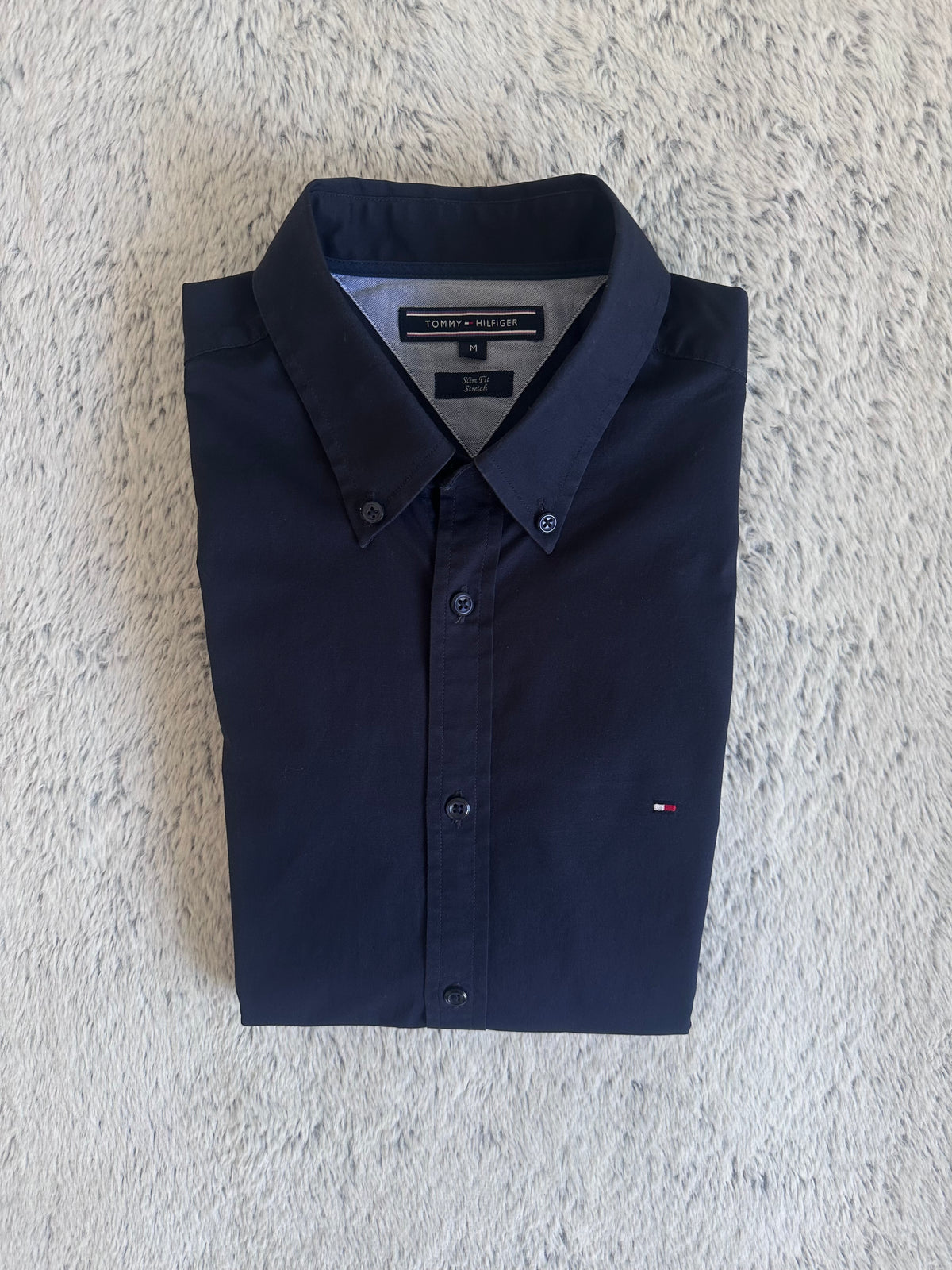 Chemise Tommy Hilfiger Taille M  Slim Fit Stretch Spot-Chic