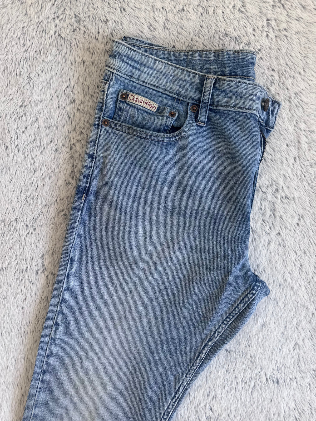 Jean Calvin Klein Taille L  Slim Fit Stretch Spot-Chic