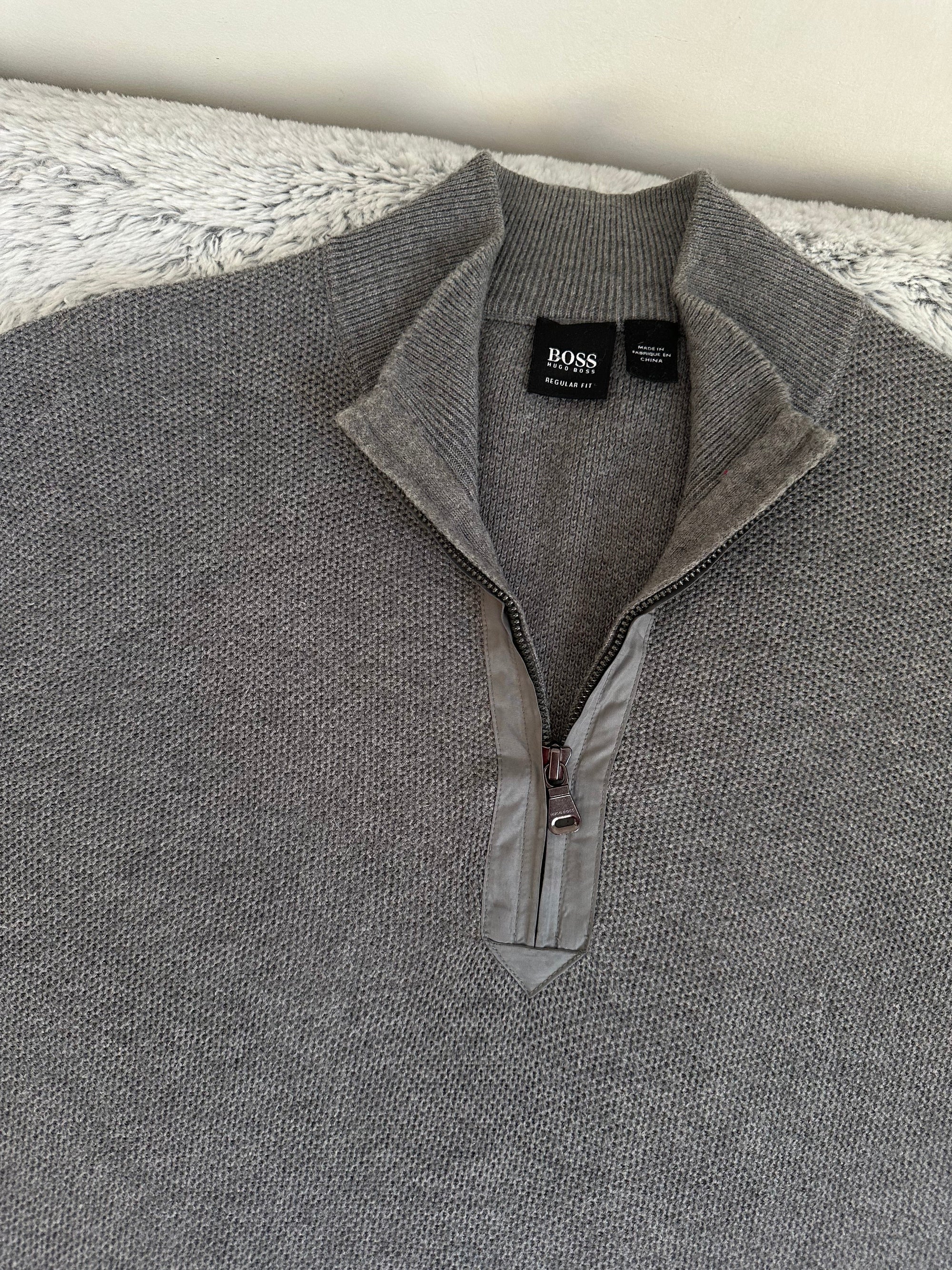 Pull demi zippé HUGO BOSS Taille XL Spot-Chic