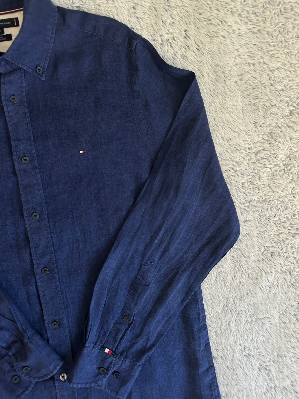 Chemise TOMMY HILFIGER en lin Taille M