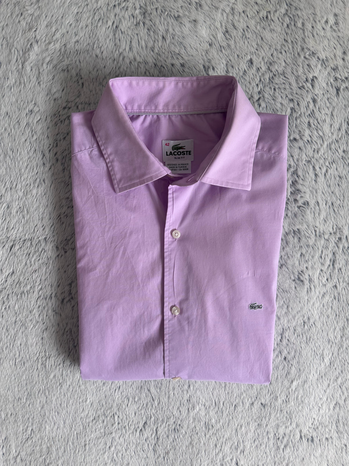 Chemise Lacoste Taille L Slim Fit Spot-Chic