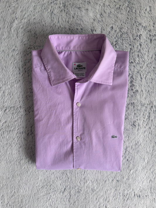 Chemise Lacoste Taille L Slim Fit Spot-Chic
