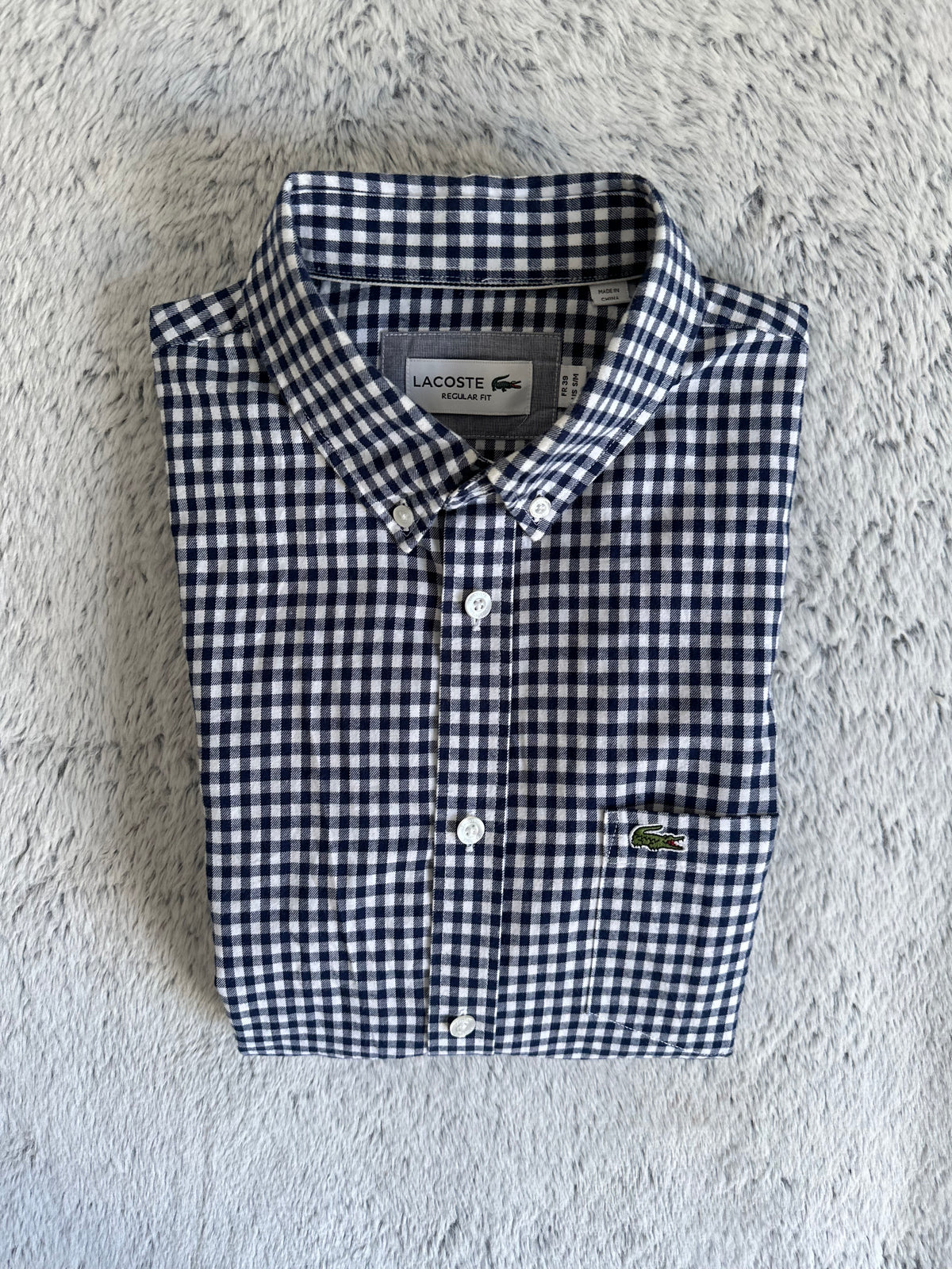 Chemise LACOSTE Taille M Spot-Chic