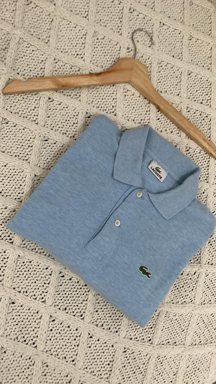 Polo LACOSTE manche longue Taille L Spot-Chic