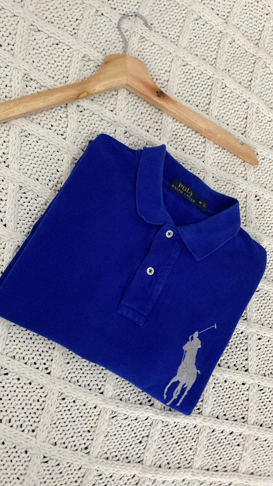 Polo RALPH LAUREN manche longue Taille M/L Spot-Chic