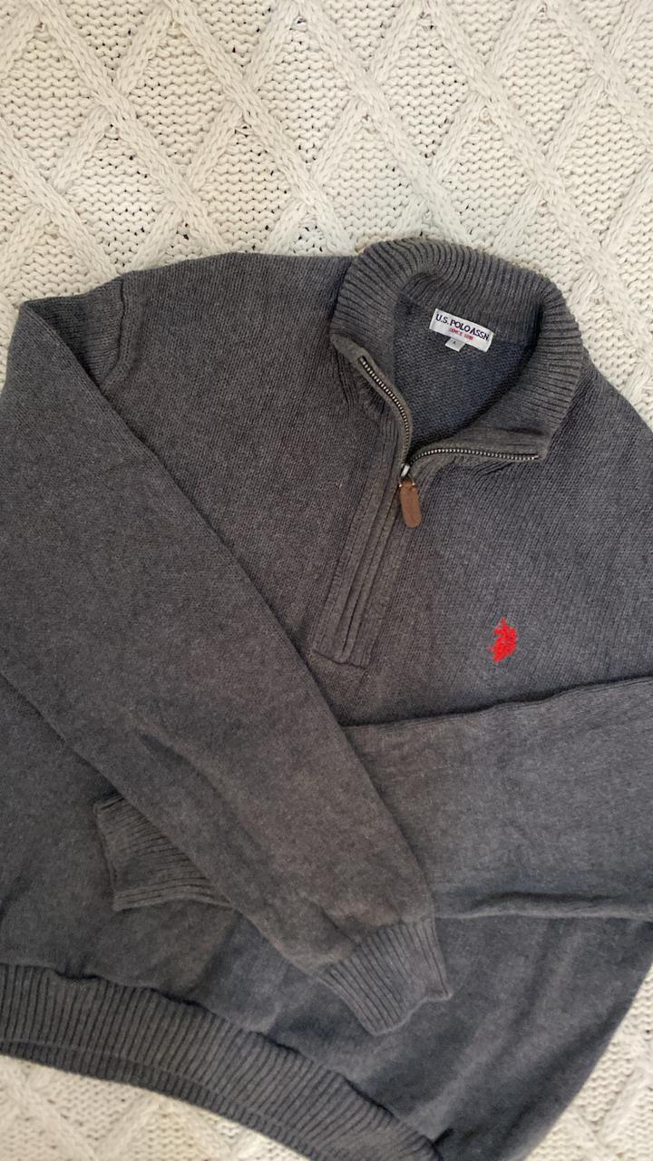 Pull zippé US POLO ASSN Taille S Spot-Chic