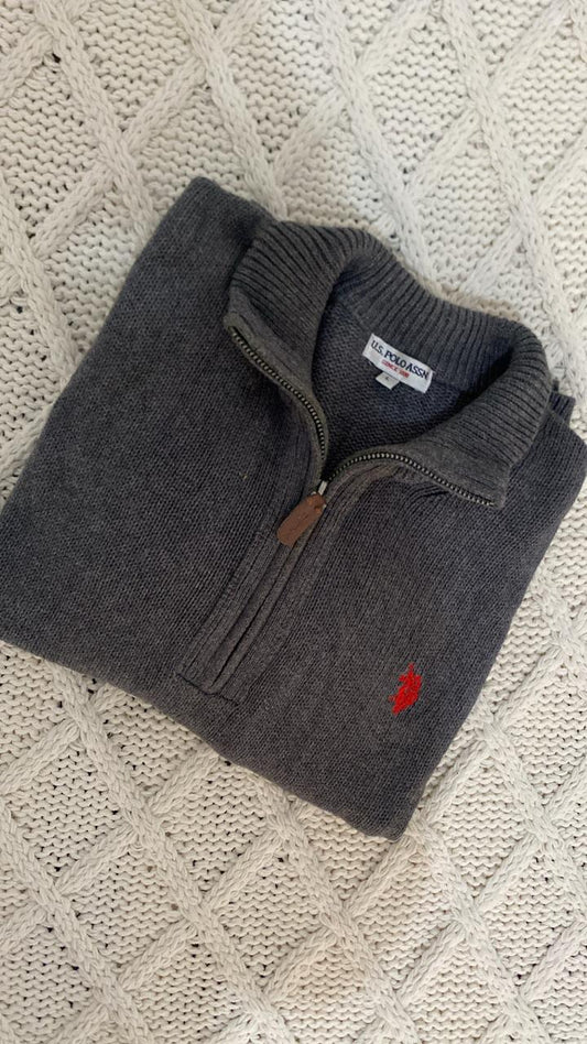 Pull zippé US POLO ASSN Taille S Spot-Chic