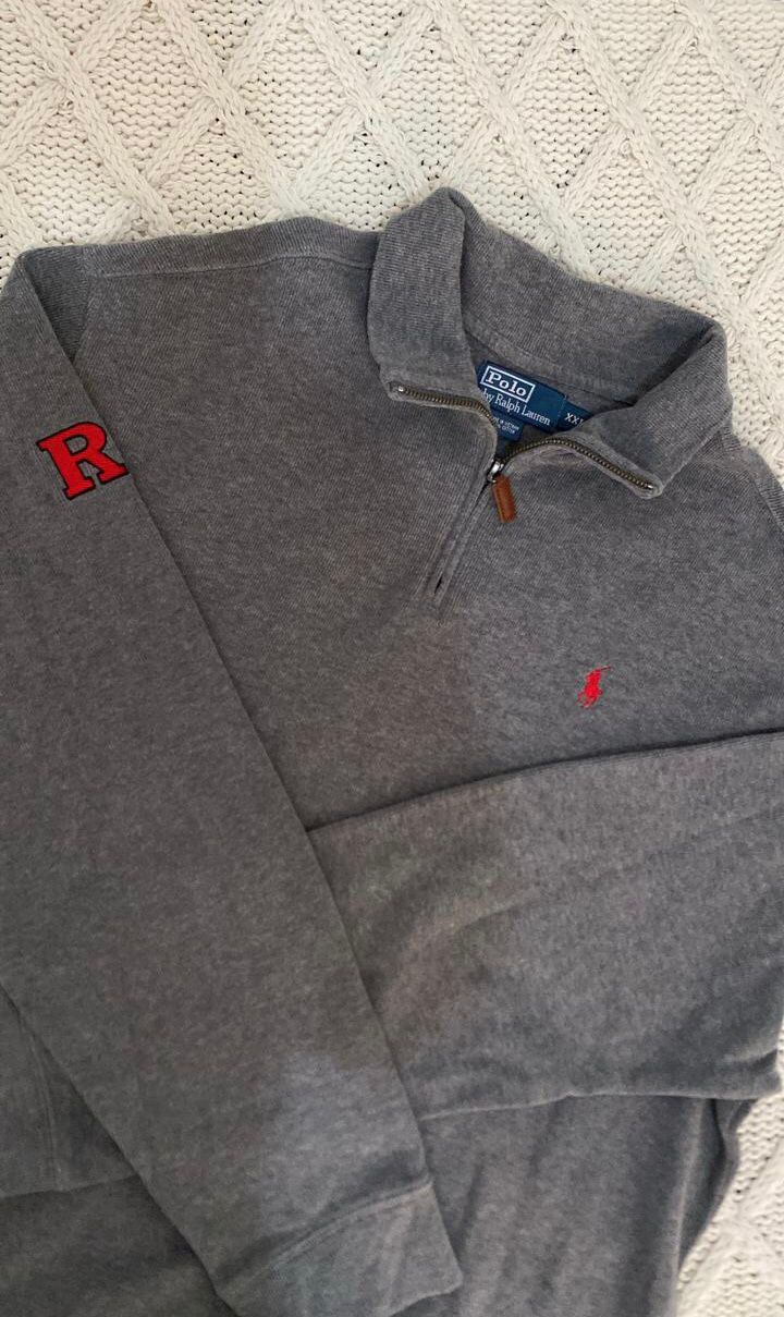 Pull zippé RALPH LAUREN Taille XXL Spot-Chic