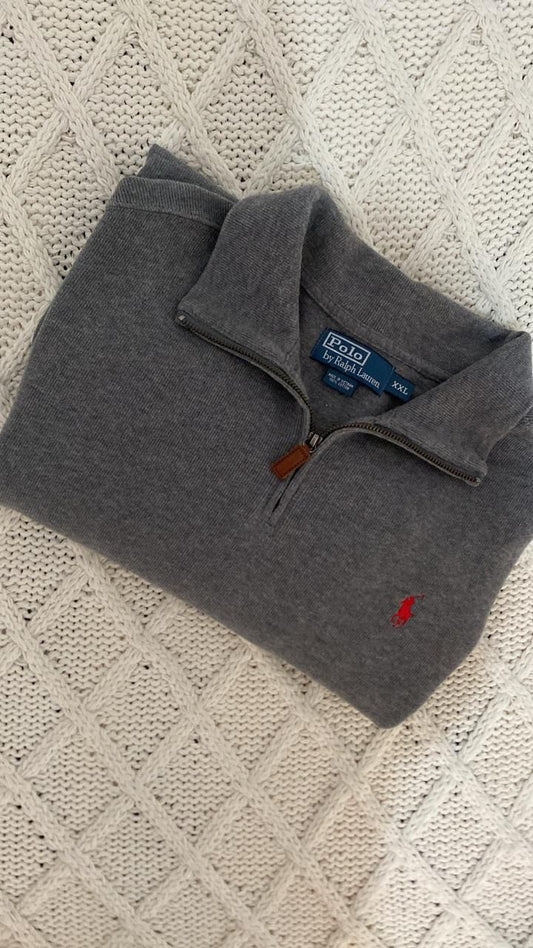 Pull zippé RALPH LAUREN Taille XXL Spot-Chic