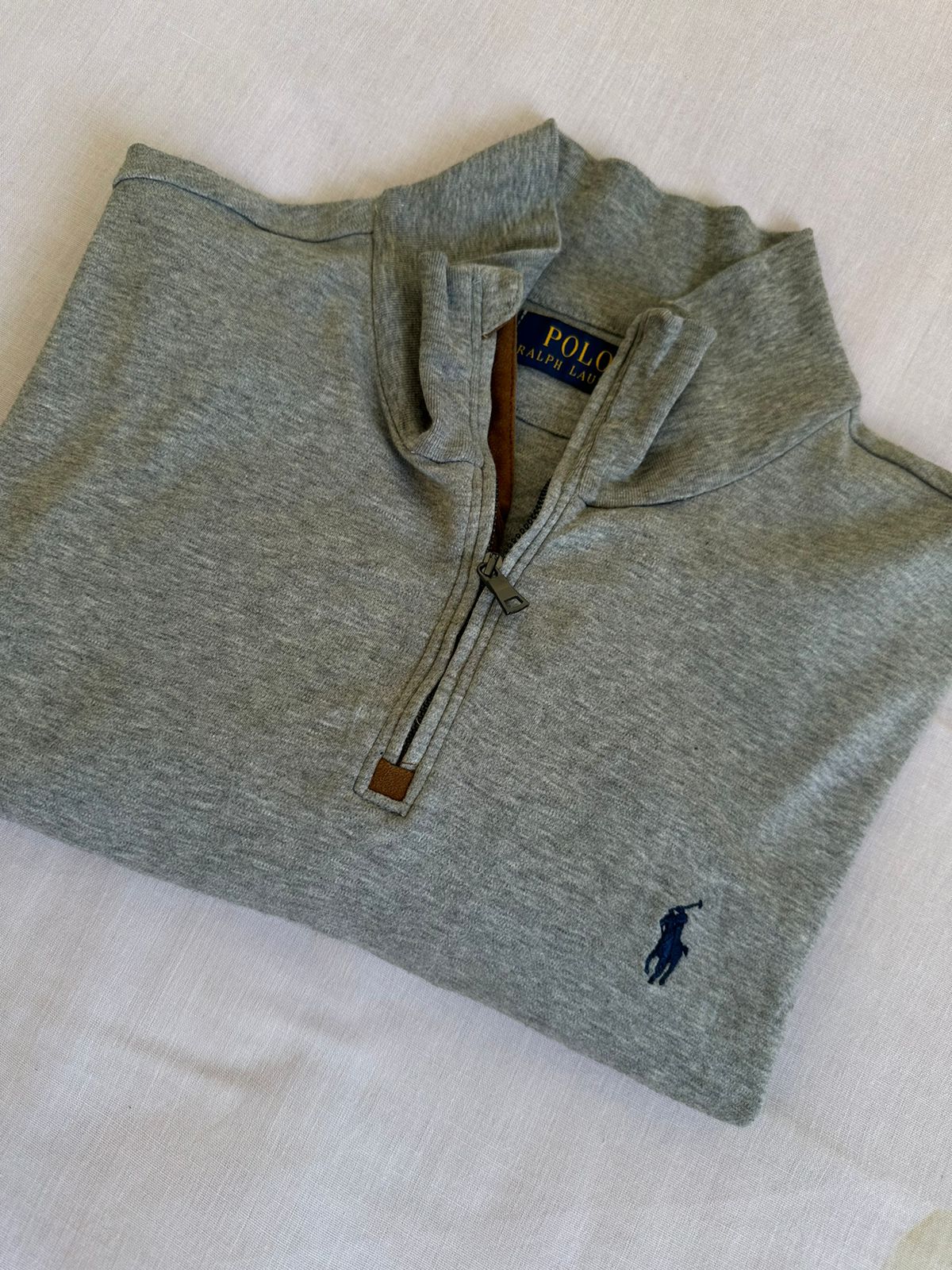 Pull demi zippé RALPH LAUREN Taille M Spot-Chic