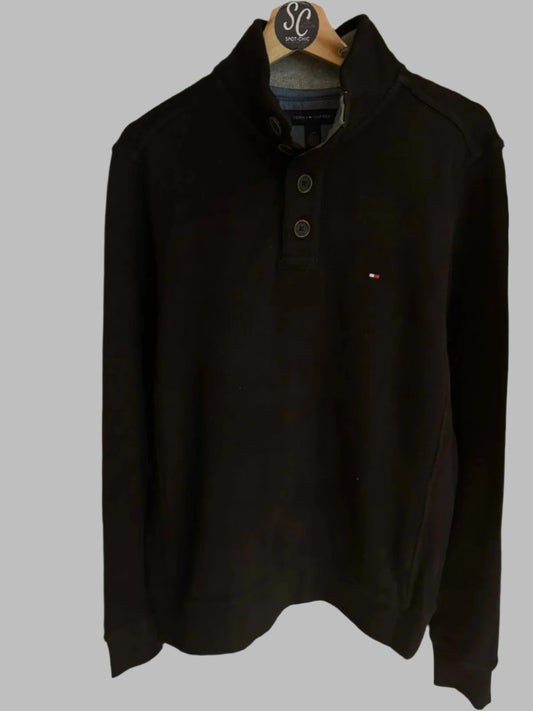 Pull demi zippé TOMMY HILFIGER Taille M Spot-Chic