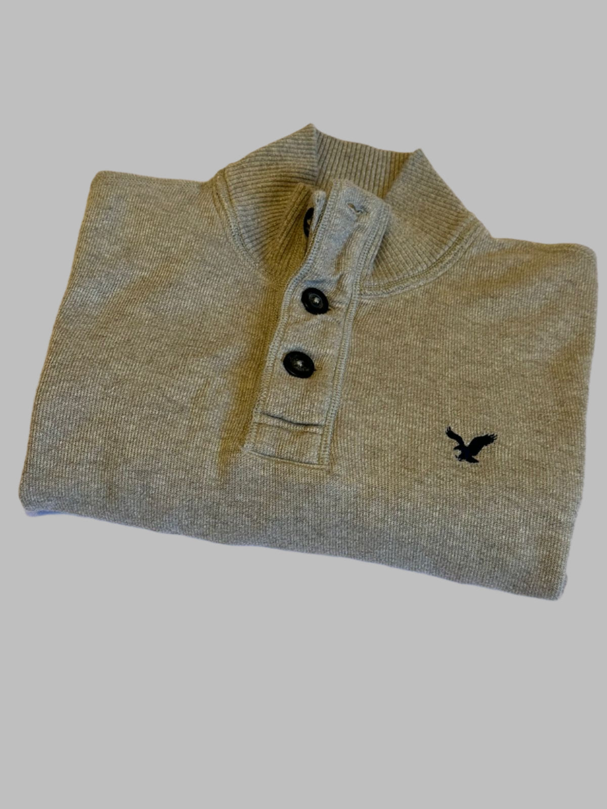 Pull demi boutonné AMERICAN EAGLE Taille S Spot-Chic