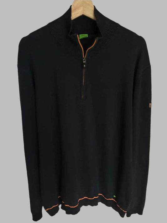 Pull demi zippé HUGO BOSS Taille XL Spot-Chic