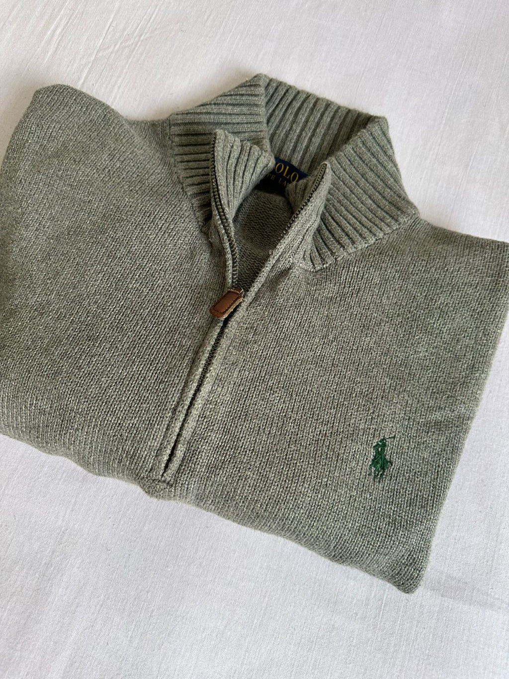 Pull demi zippé RALPH LAUREN Taille M Spot-Chic