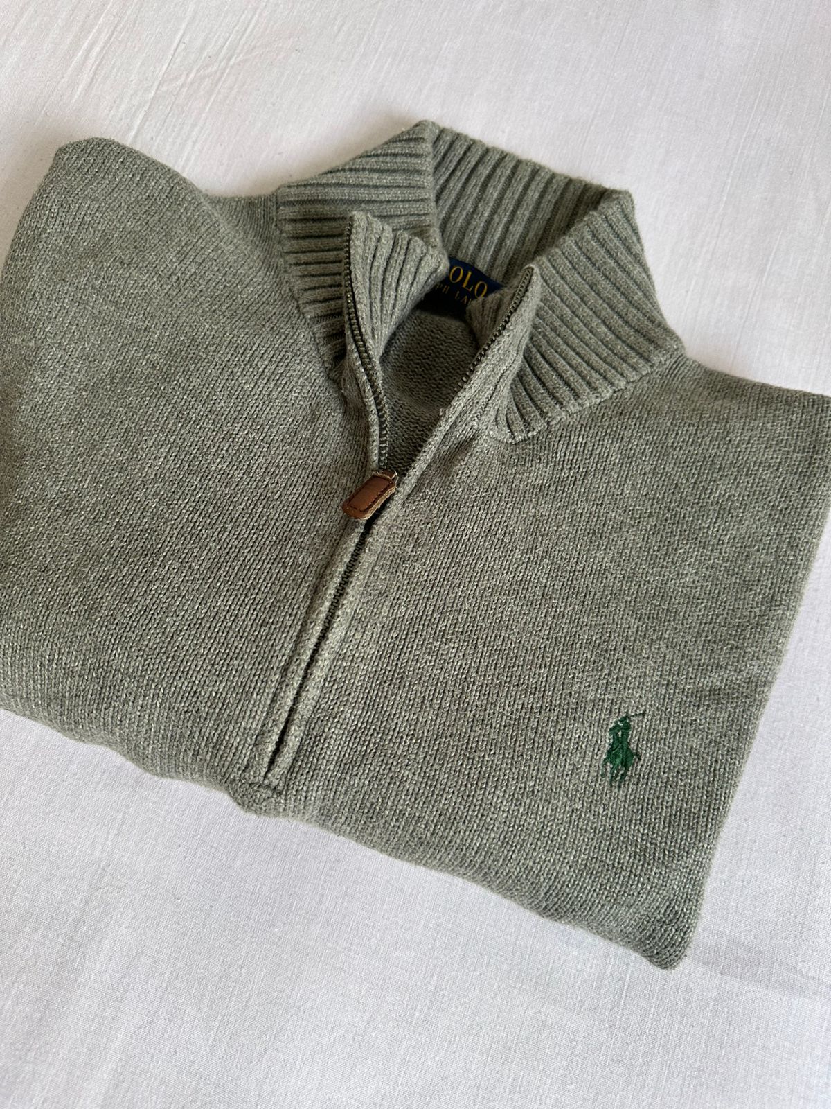 Pull demi zippé RALPH LAUREN Taille M Spot-Chic