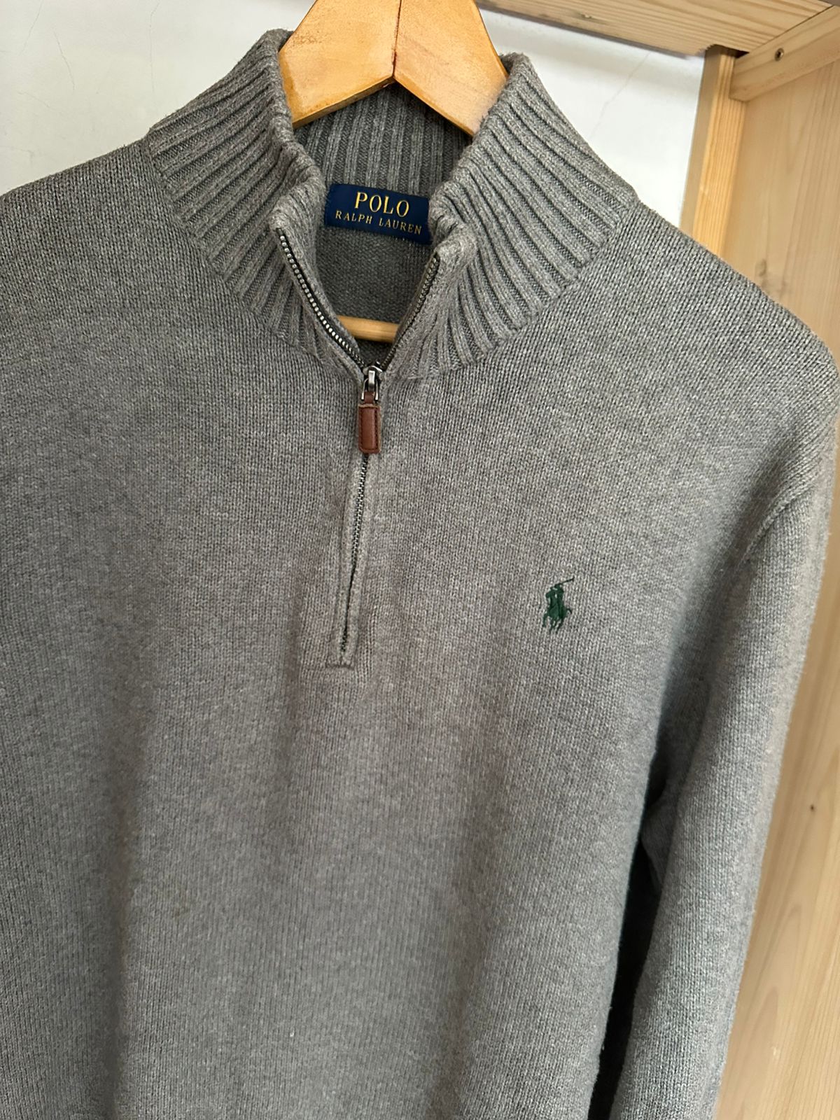 Pull demi zippé RALPH LAUREN Taille M Spot-Chic