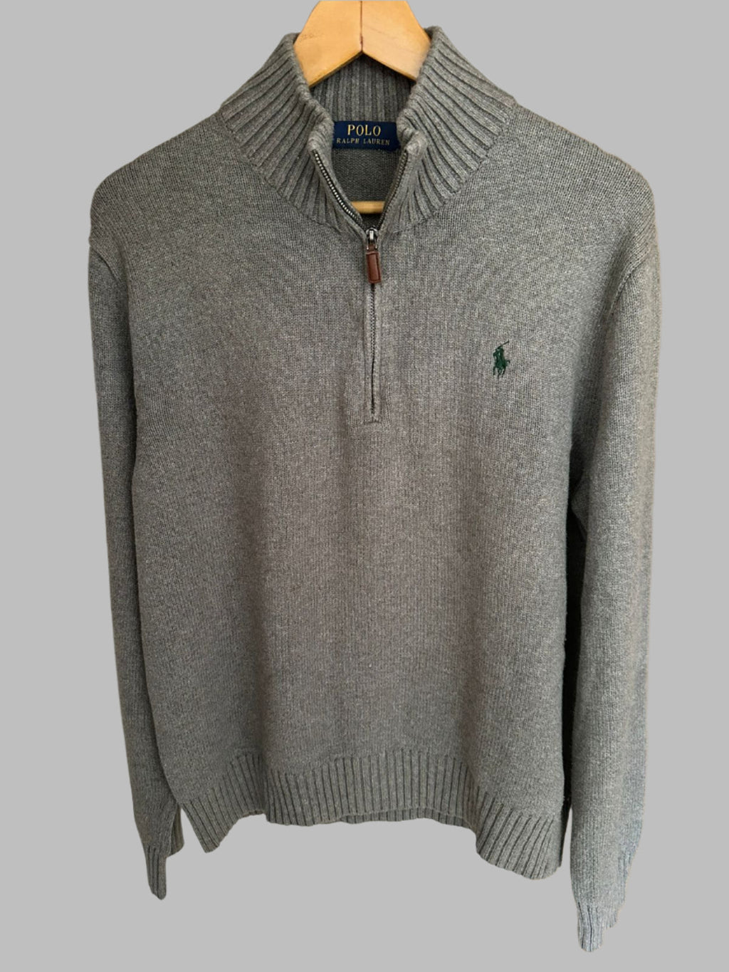Pull demi zippé RALPH LAUREN Taille M Spot-Chic