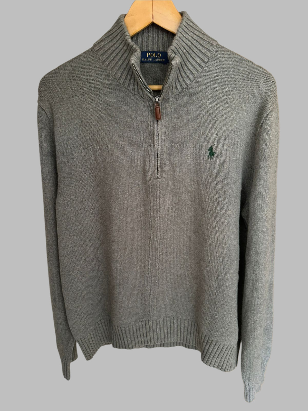 Pull demi zippé RALPH LAUREN Taille M Spot-Chic