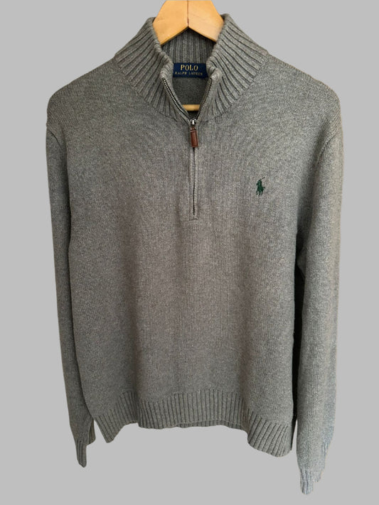 Pull demi zippé RALPH LAUREN Taille M Spot-Chic