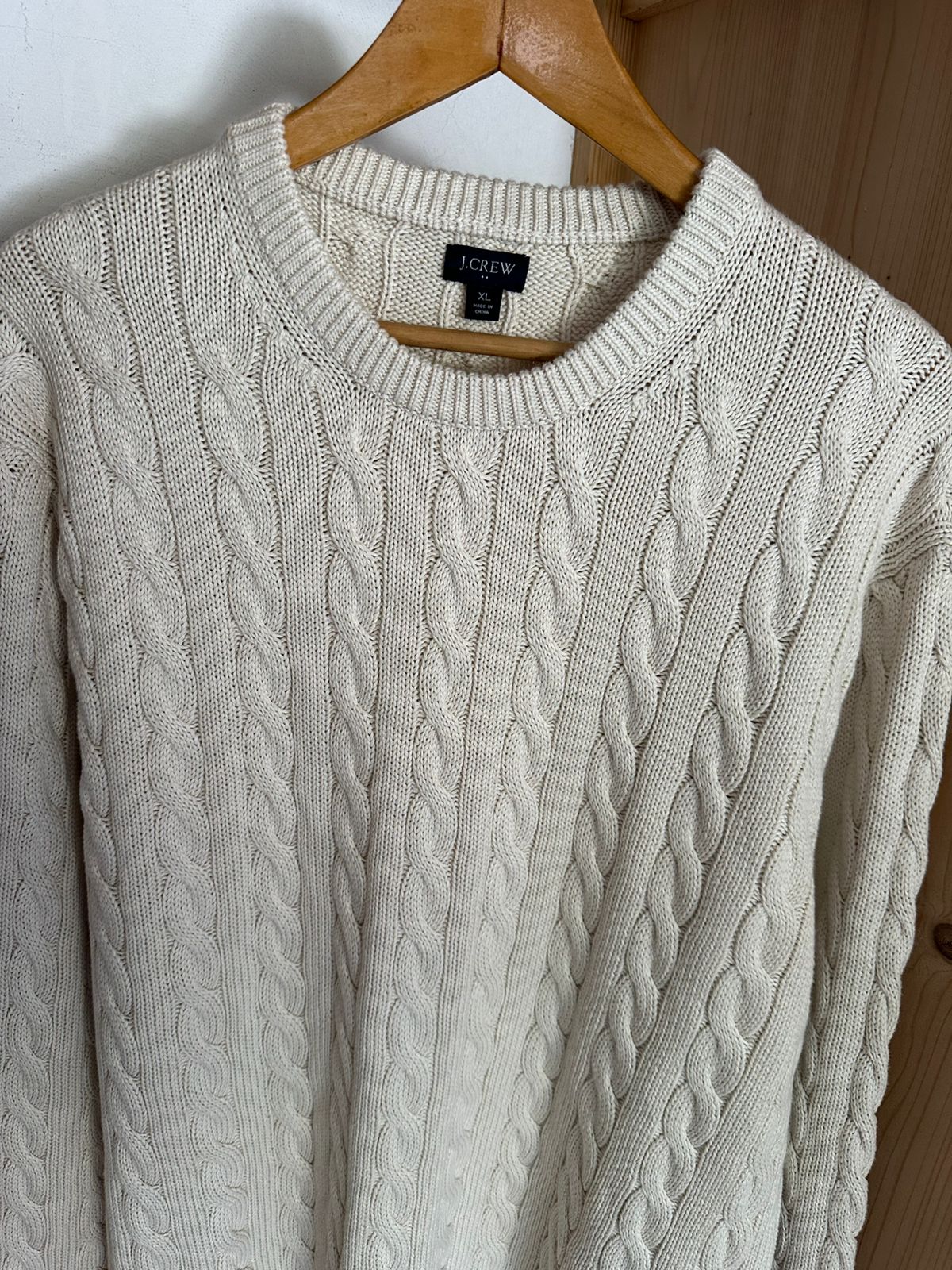 Pull TORSADÉ  J CREW Taille XL Spot-Chic