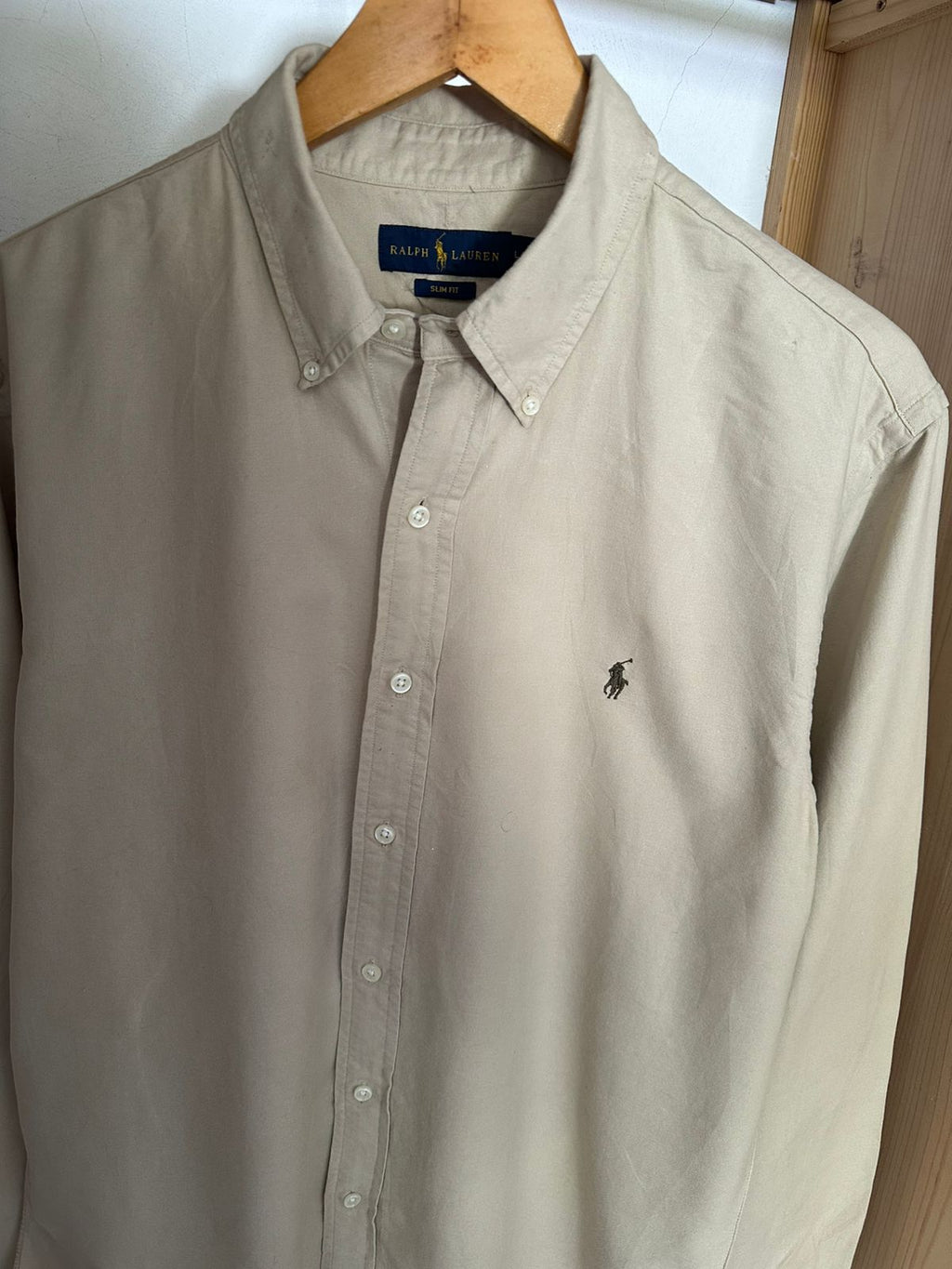 Chemise RALPH LAUREN Taille L slim fit Spot-Chic