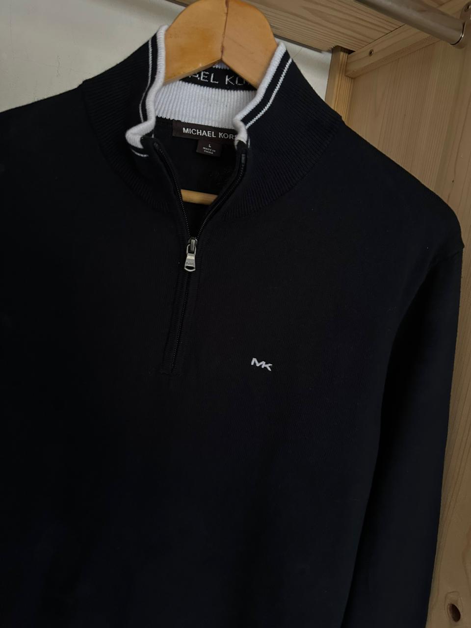 Pull demi zippé MICHAEL KORS Taille M/L Spot-Chic