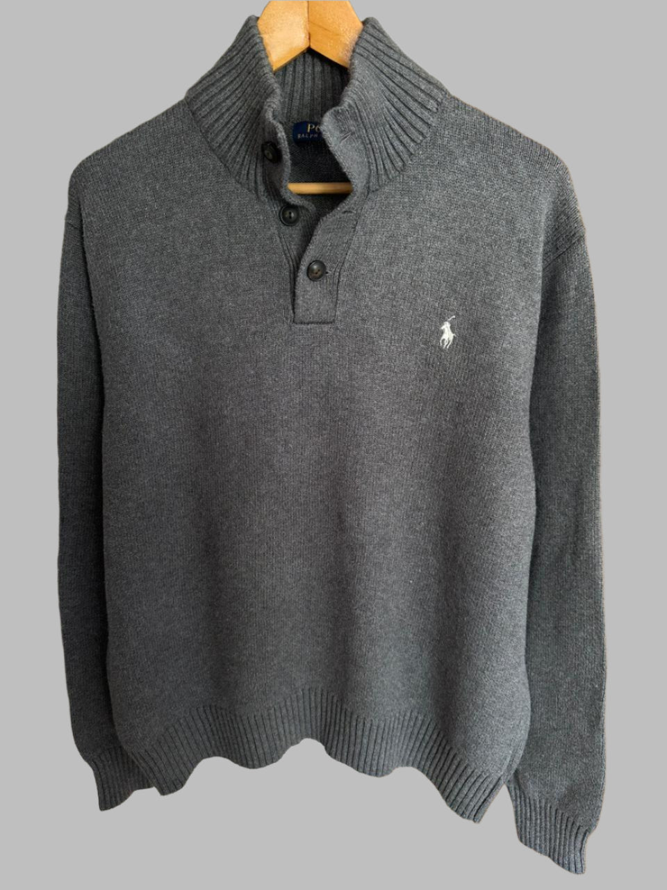 Pull demi boutonné RALPH LAUREN Taille L Spot-Chic