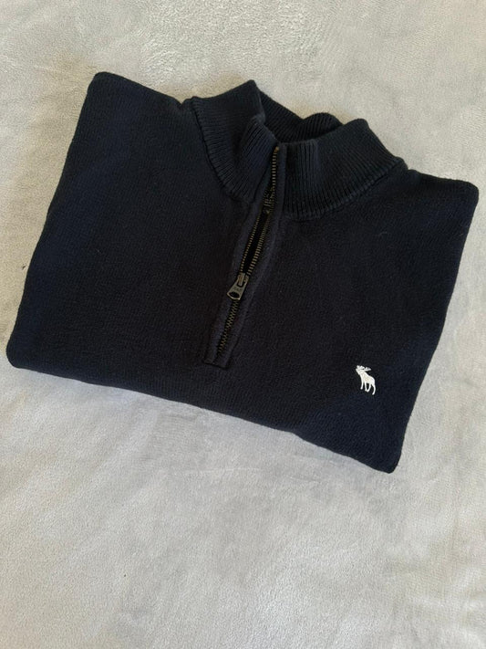Pull demi zippé ABERCROMBIE & FITCH Taille XL Spot-Chic
