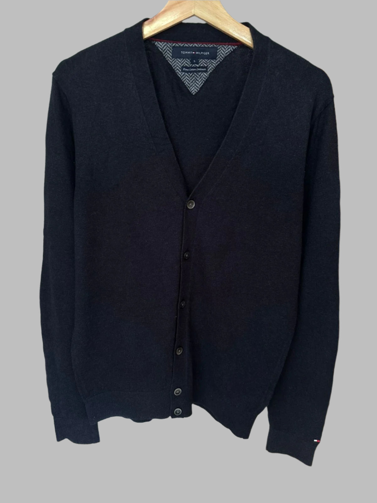 Gilet TOMMY HILFIGER cachemire Taille S Spot-Chic
