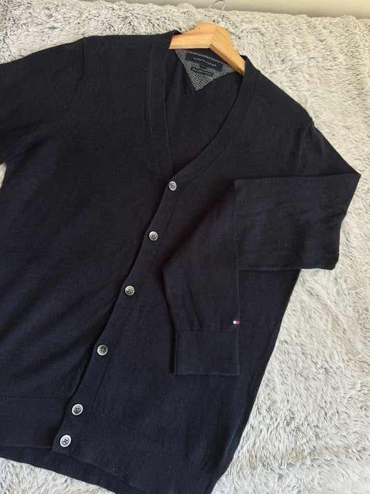 Gilet TOMMY HILFIGER cachemire Taille S Spot-Chic