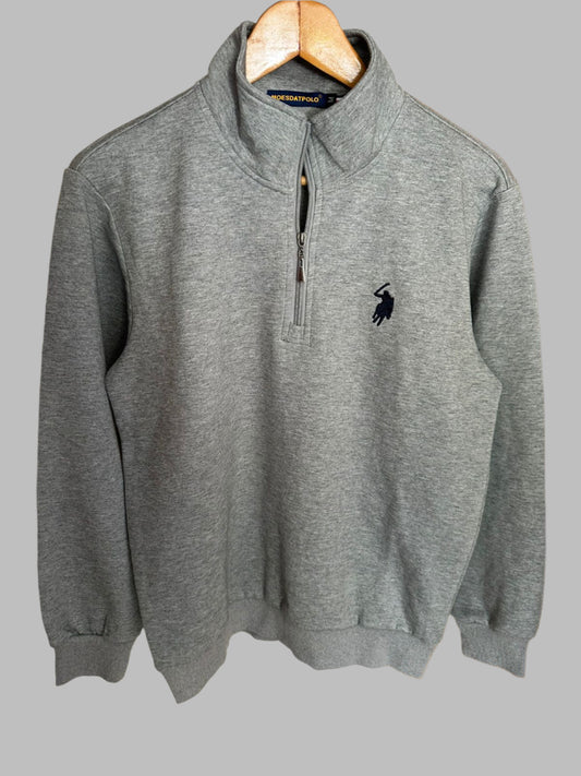 Pull demi zippé POLO Taille M Spot-Chic