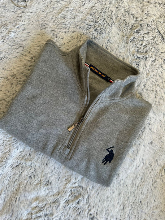 Pull demi zippé POLO Taille M Spot-Chic