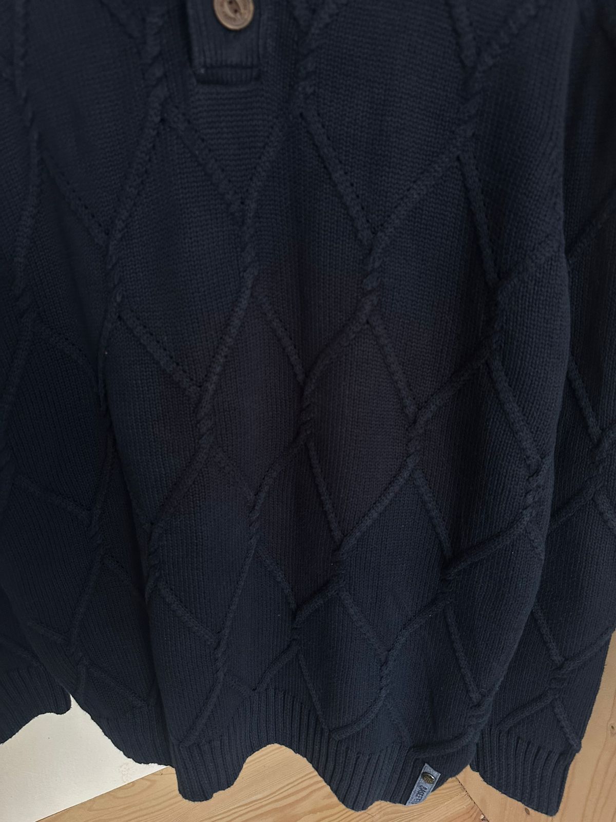 Pull demi boutonnée BASE FIELD Taille M Spot-Chic