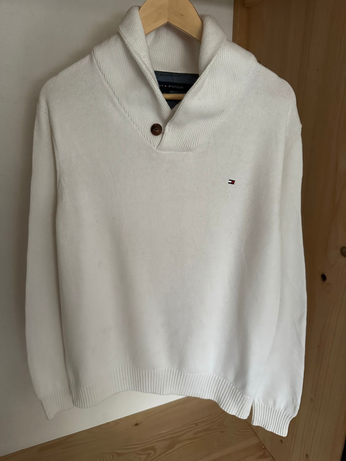 Pull demi boutonnée TOMMY HILFIGER Taille L Spot-Chic