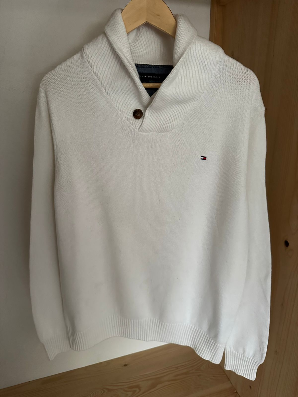 Pull demi boutonnée TOMMY HILFIGER Taille L Spot-Chic