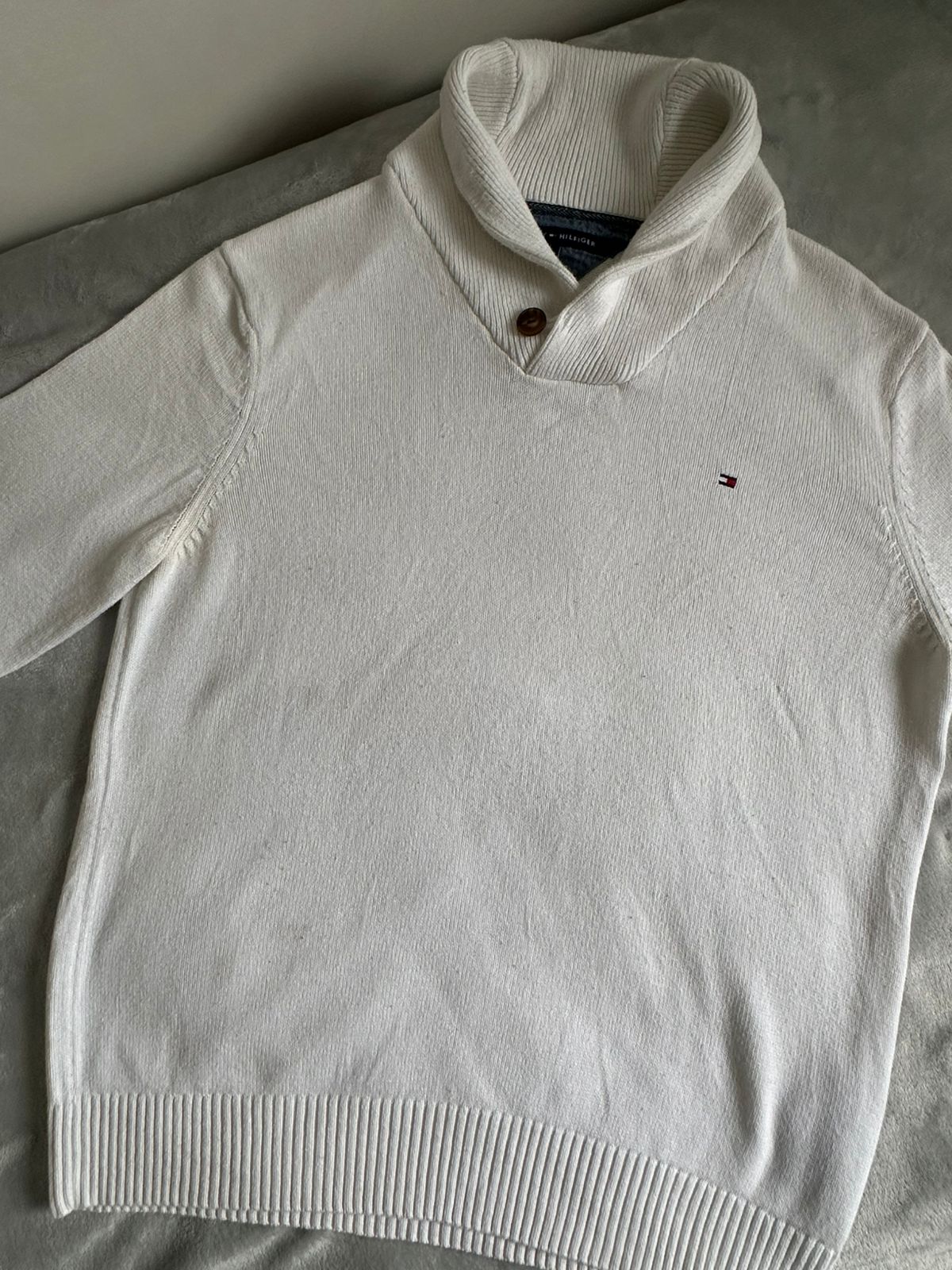 Pull demi boutonnée TOMMY HILFIGER Taille L Spot-Chic