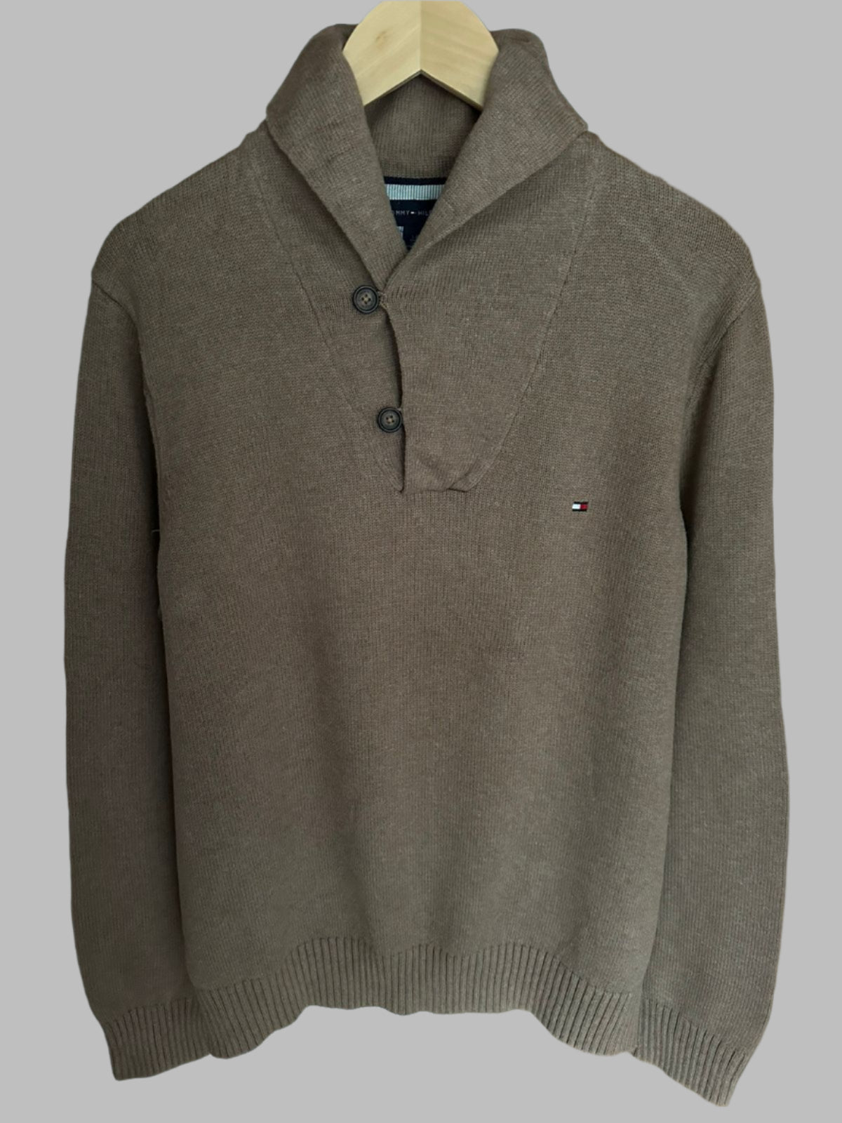 Pull demi boutonnée TOMMY HILFIGER Taille L Spot-Chic