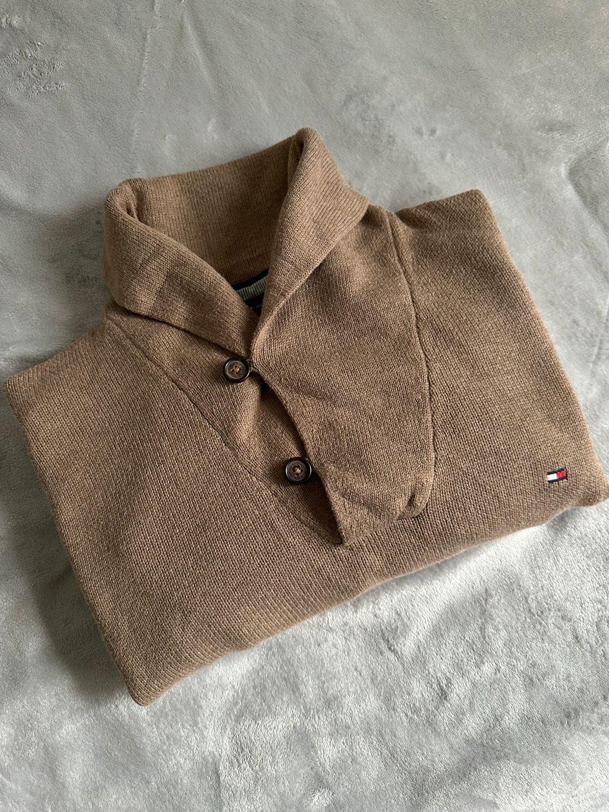 Pull demi boutonnée TOMMY HILFIGER Taille L Spot-Chic