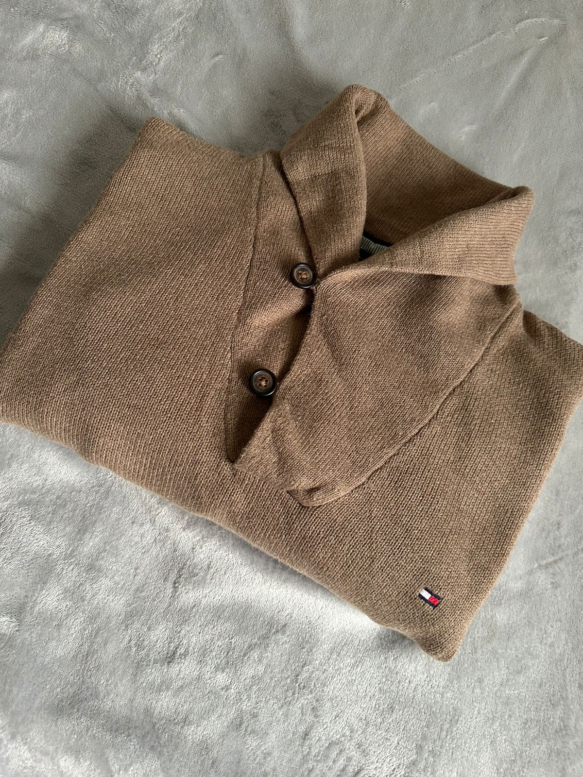 Pull demi boutonnée TOMMY HILFIGER Taille L Spot-Chic
